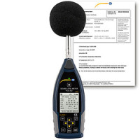 Class 1 Data-Logging Decibel Meter with GPS and Certificate PCE-432 | دسیبل سنج